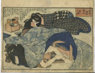Утагава Кунисада - Тоёкуни III 1786–1865 гг. Эротическая гравюра – сюнга