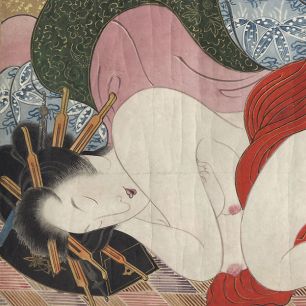 Кэйсай Эйсэн, 1790 – 1848 гг. Авторский эскиз к серии гравюр сюнга